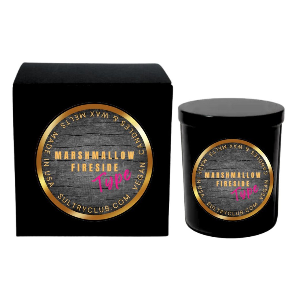 Marshmallow Fireside Type Luxury Candle